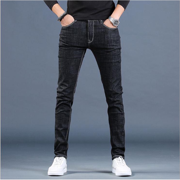 Quần jeans nam Quần Bò Nam Trơn Co Giãn Hàng Công Ty Xuất Khẩu Cao Cấp