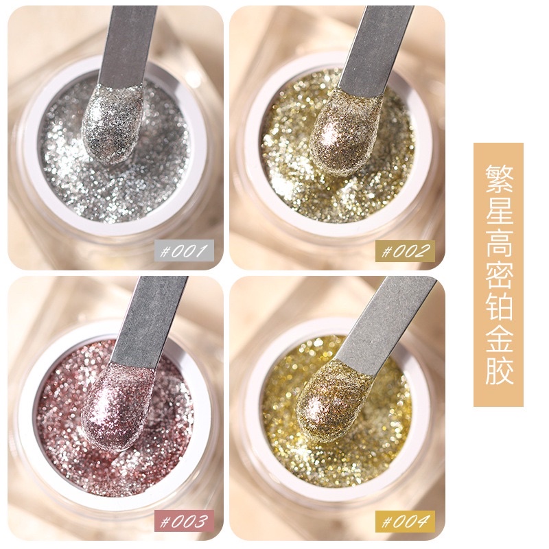 Gel vẽ nhũ viền 5g FN-lẻ 4 màu