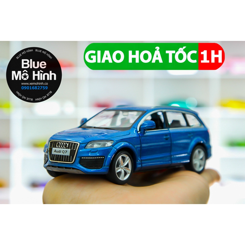 Blue mô hình | Mô hình xe Audi Q7 SUV 1:36