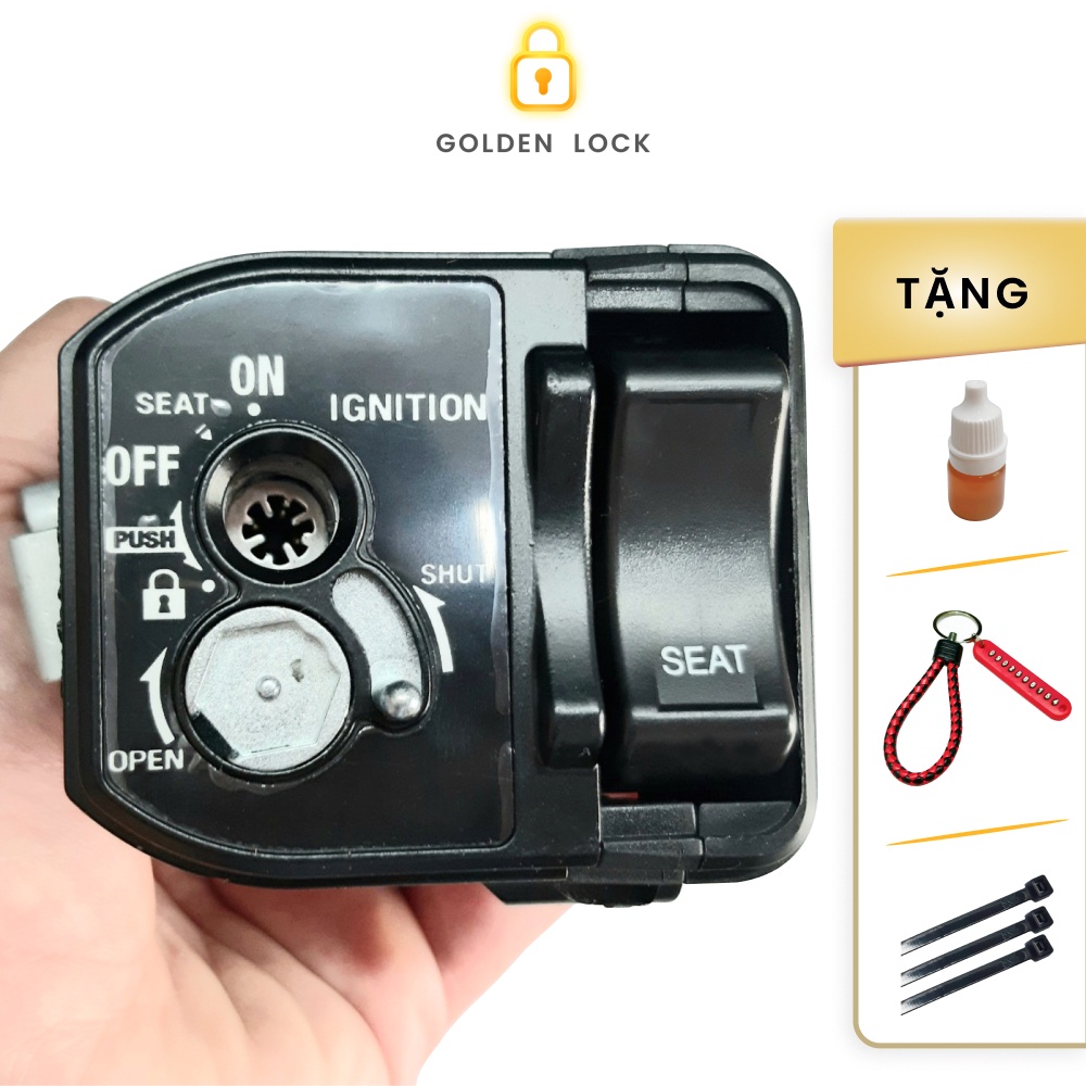 Bộ Ổ Khoá Xe Vision đời 2016 Chống Trộm