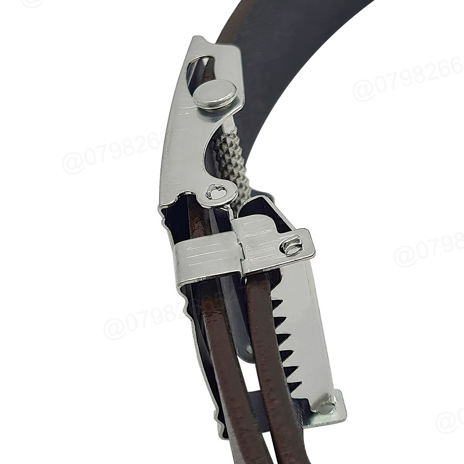 Dây nịt nam học sinh DHM-436 | Đầu khoá con lăn bản nhỏ 2.8cm | Bảo hành 12 tháng