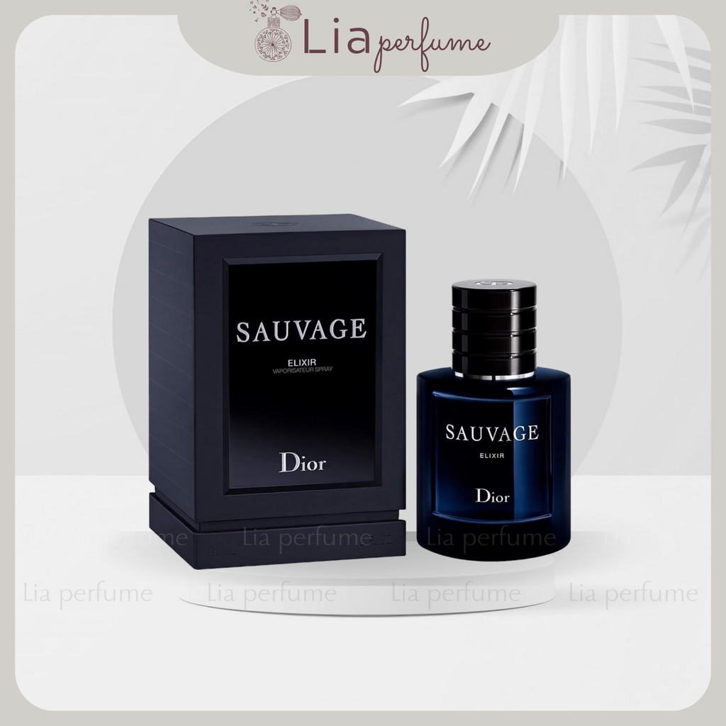 Nước hoa nam Dio Sauvage Elixir EDP 60ml hương gỗ  - Lia Perfume