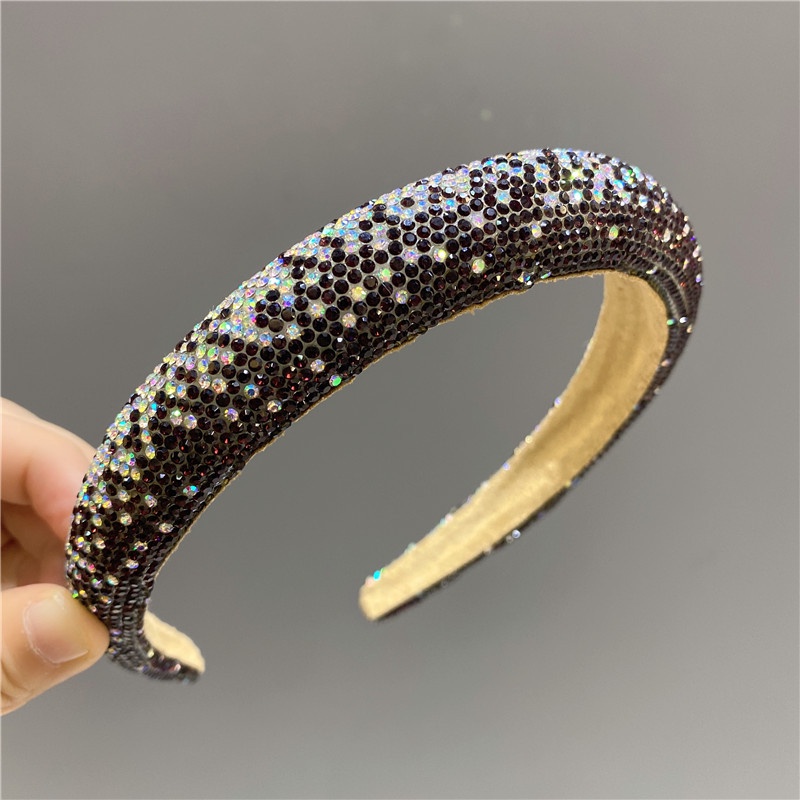 Băng Đô Cài Tóc Màu Gradient Lấp Lánh Cho Nữ