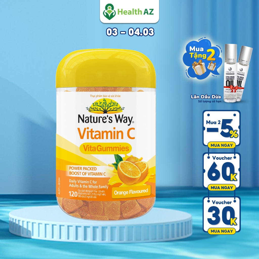 Kẹo Dẻo Vitamin C Tăng Đề Kháng