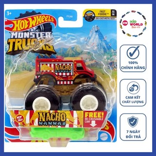 Xe mô hình Hot Wheels Monster Trucks Nacho Mammas GTH60.