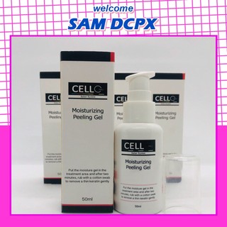Tẩy tế bào chết môi Cello Hàn Quốc, gel tẩy da chết môi phun xăm lọ 50ml | Sam Dcpx