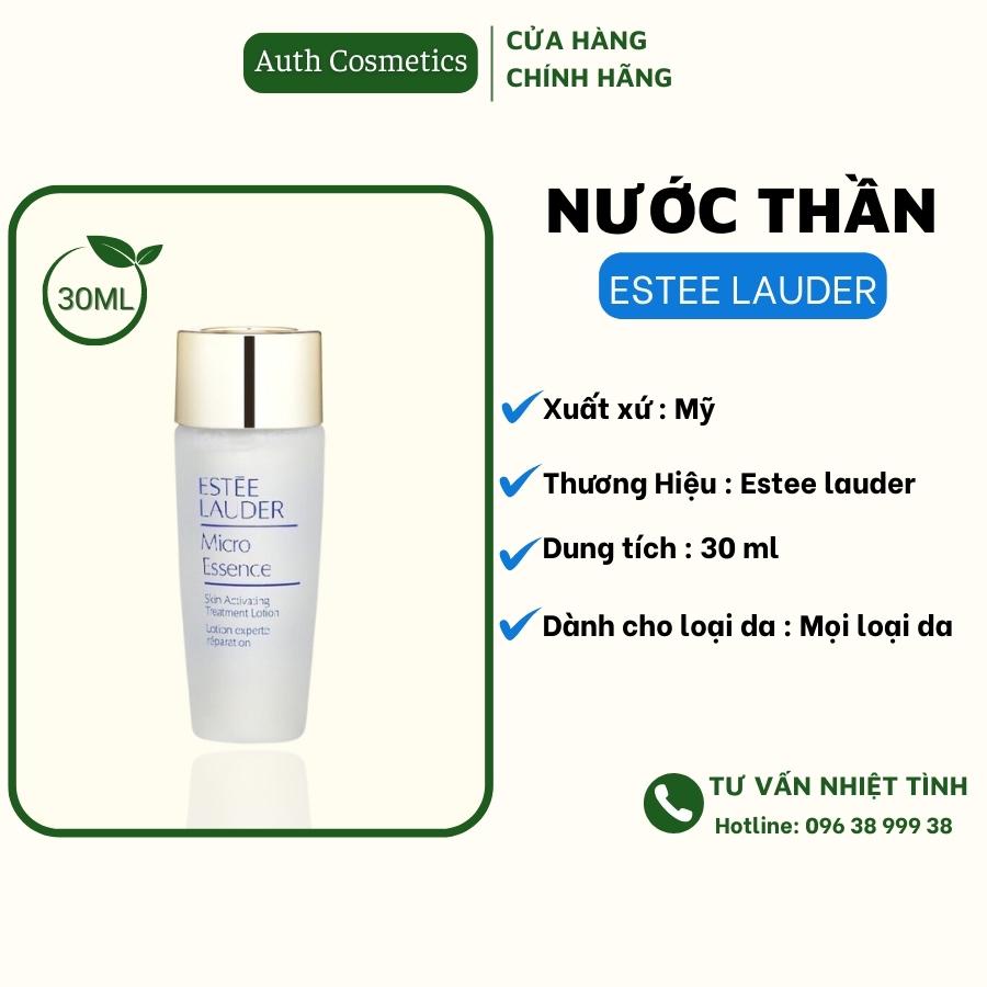 Nước Thần Dưỡng Da Chuyên Sâu Estee Lauder Micro Essence Skin Activating Treatment Lotion 30ml