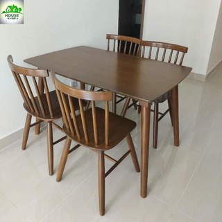 Bộ bàn ăn gia đình 4 ghế.