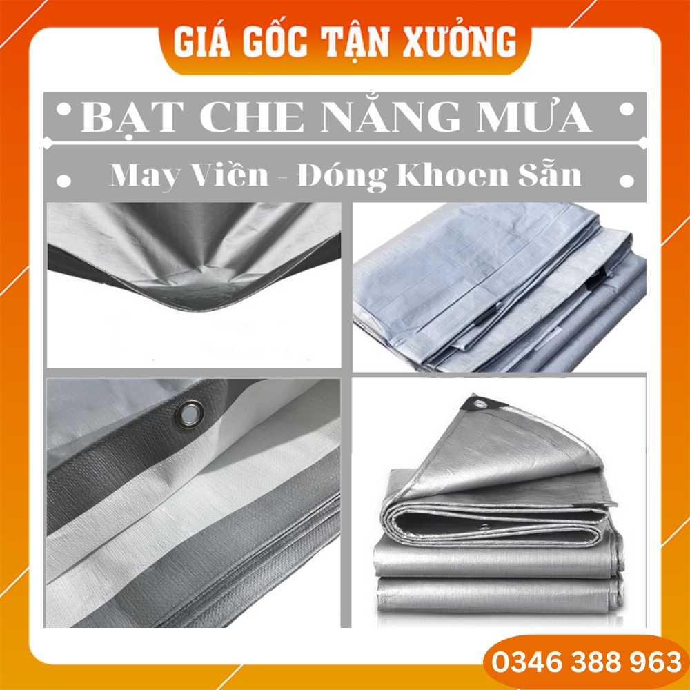 Bạt Nhựa PE Cao Cấp che mưa nắng, chống thấm nước