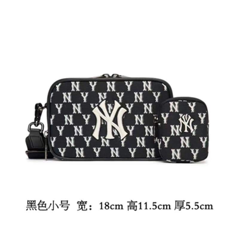 Túi đeo chéo MLB hoạ tiết NY hàng Quảng Châu cao cấp dành cho cả nam và nữ phong cách Hàn Quốc