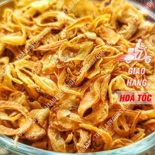 Hành Phi Hành Tím Sấy Giòn (Hành Y Nguyên Lát) Túi 500Gram