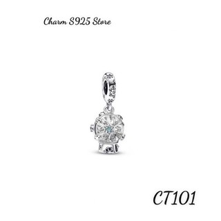    HÀNG CAO CẤP   CHARM PAN ALE TREO QUẢ CẦU TUYẾT BẠC S925 THUẦN KHIẾT 