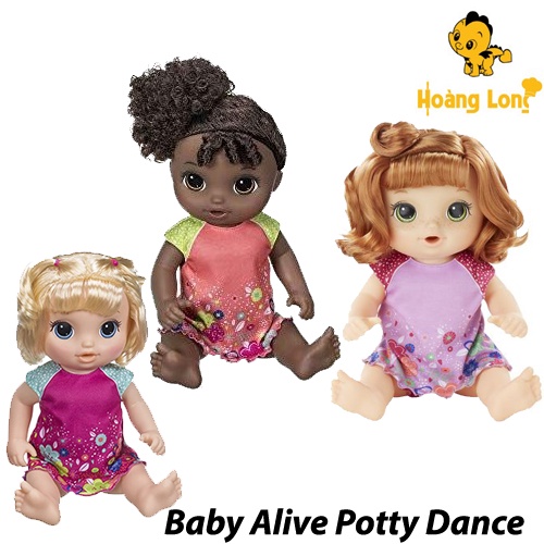Búp Bê Mỹ Bé Lala Tập Ngồi Bô Baby Alive E0609, Búp Bê Biết Nói