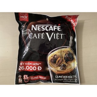 Cà phê hòa tan Nescafe cafe Việt - Cà phê đen đá (35 gói x 16g )