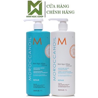 Dầu gội xả phục hồi độ ẩm Moroccanoil Repair 1000ML