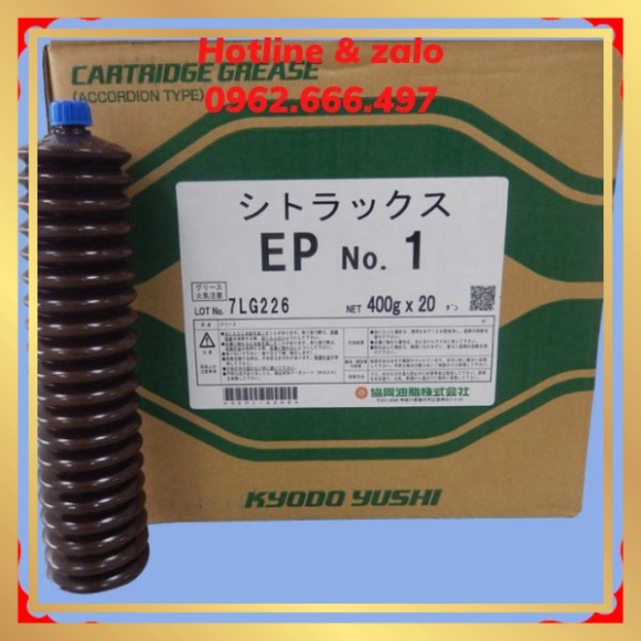 [TỐT NHẤT]  Mỡ Kyodo Yushi Citrax EP No.1
