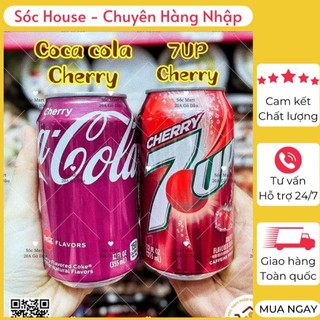 ⚡LẺ⚡️ COCA cherry, VANNILA, 7UP CHerry, Dr Pepper, AW CREAM SODA, AW XÁ XỊ 🌟HÀNG CHUẨN NHẬP🌟