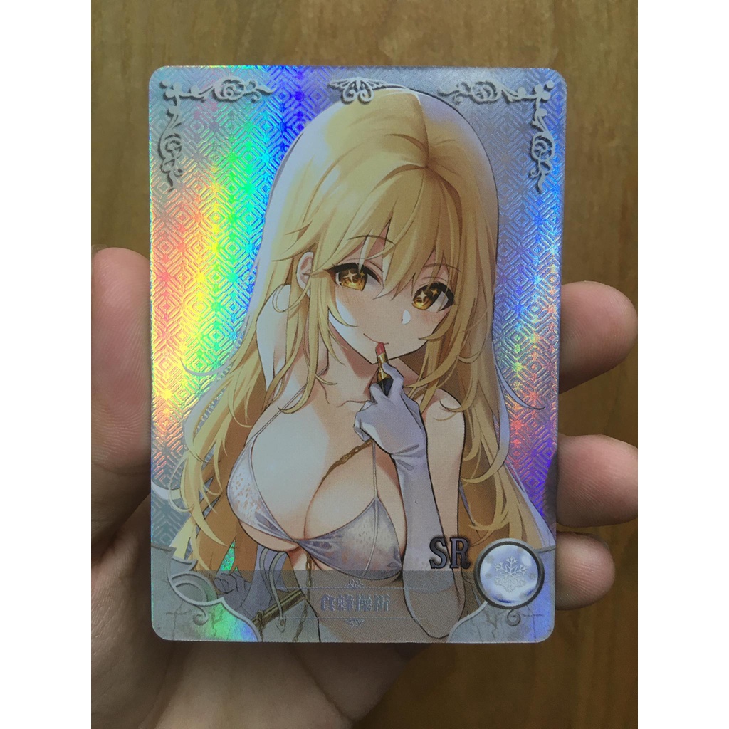 (Rain15) Thẻ bo góc nhân vật Shokuhou Misaki