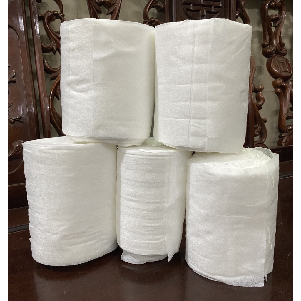Khăn Vải Khô Đa Năng | Combo 1Kg 5 Cuộn