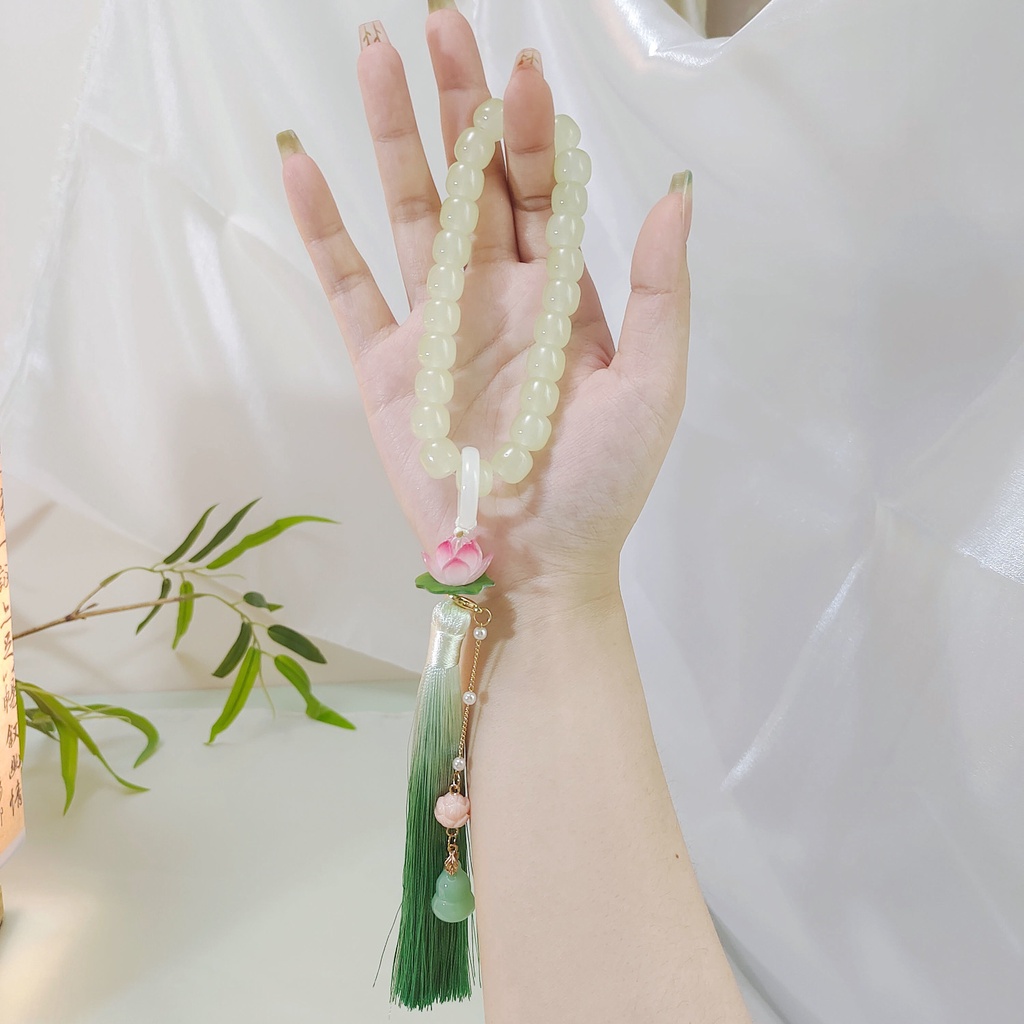 Vòng Tay Hoa Sen Phong Cách Cổ Điển