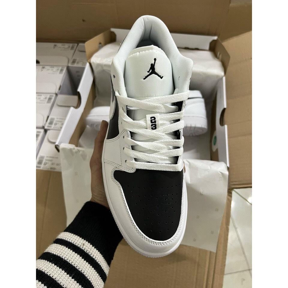 [36-43}Giày Jordan 1 High, Giày Thể Thao JD1 thấp Cổ Trắng Đen PANDA FULL BOX BILL