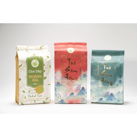 Trà Sâm Hồng 500G mát gan thanh lọc cơ thể