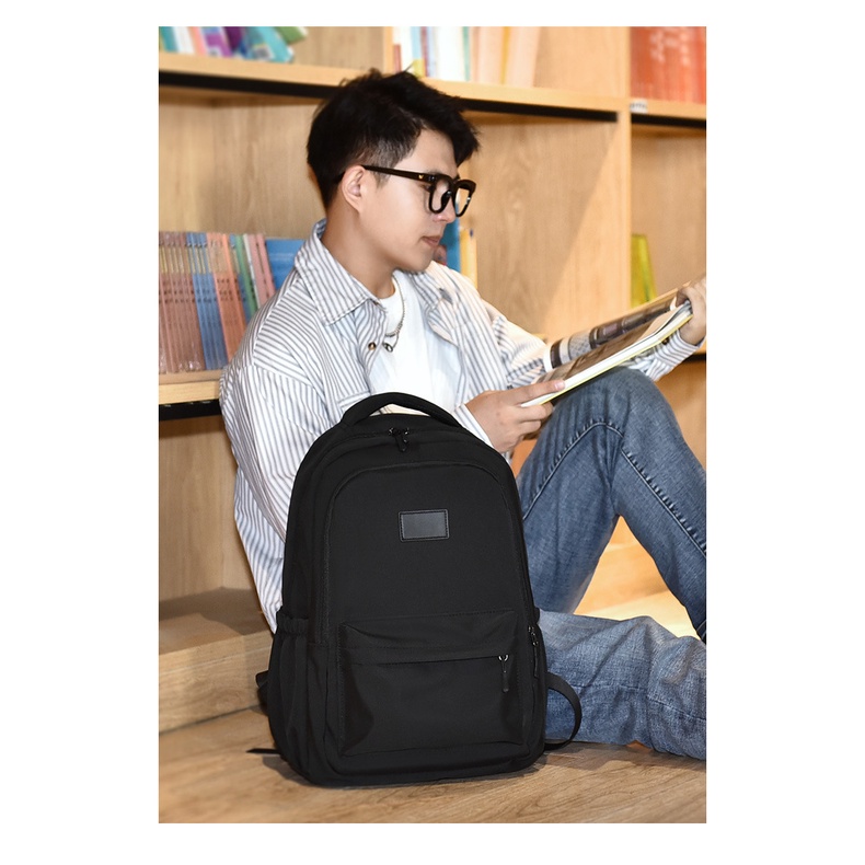 Balo Đựng Laptop 14" Chất Liệu Vải Oxford Chống Thấm Nước Đa Năng