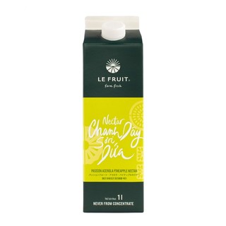 NƯỚC ÉP SƠ RI, CHANH DÂY & DỨA #LEFRUIT (nguyên chất, không đường) - Hộp 1L