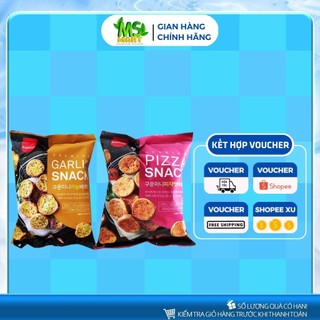 Snack bánh mì bơ tỏi & pizza samlip hàn quốc 120g
