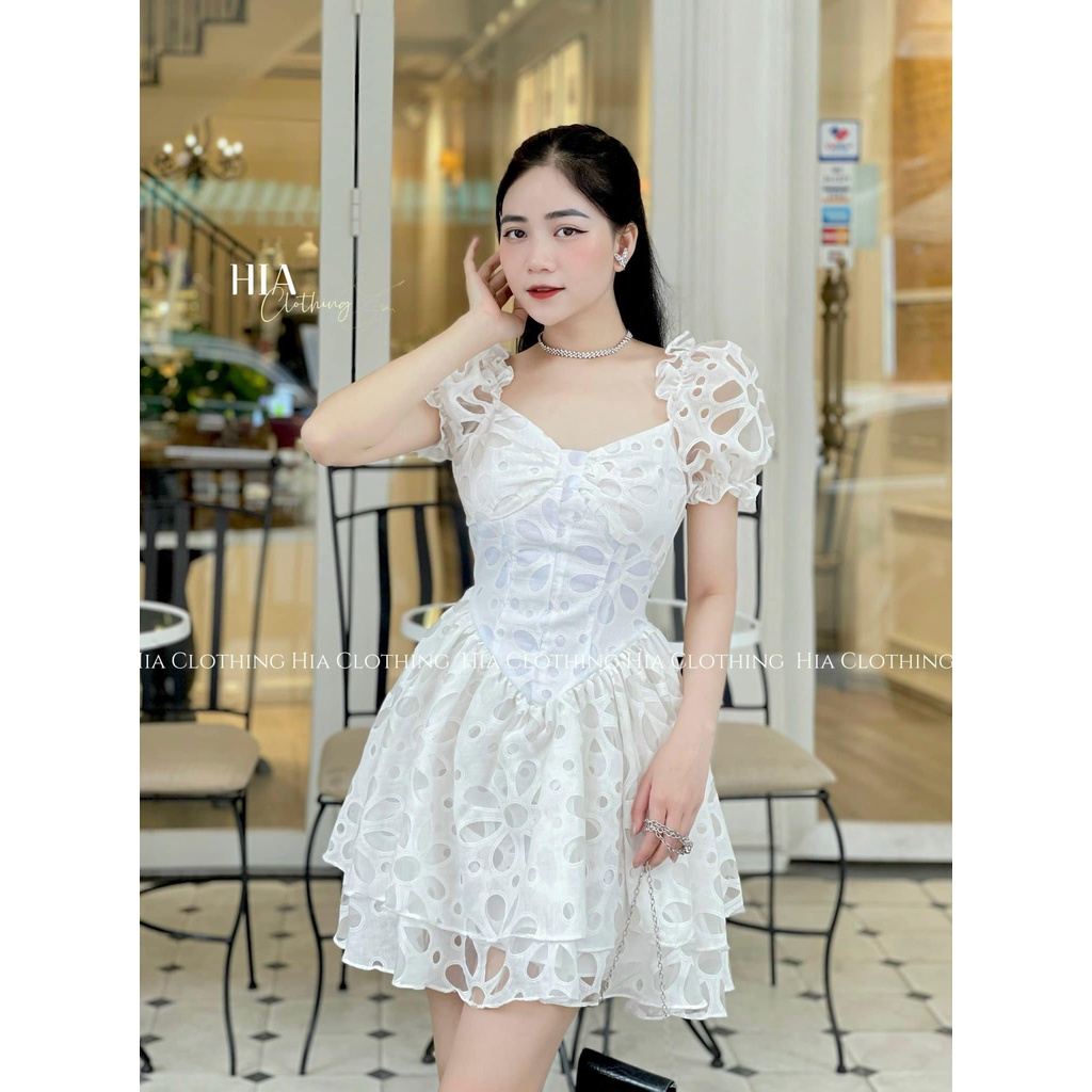 Váy Nơ Vòng 1 Xoè HIA Clothing V770