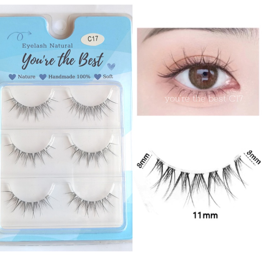 Lông Mi Giả Gân Trong Tự Nhiên Trông Như Mi Thật  từ  Thương Hiệu Dovi