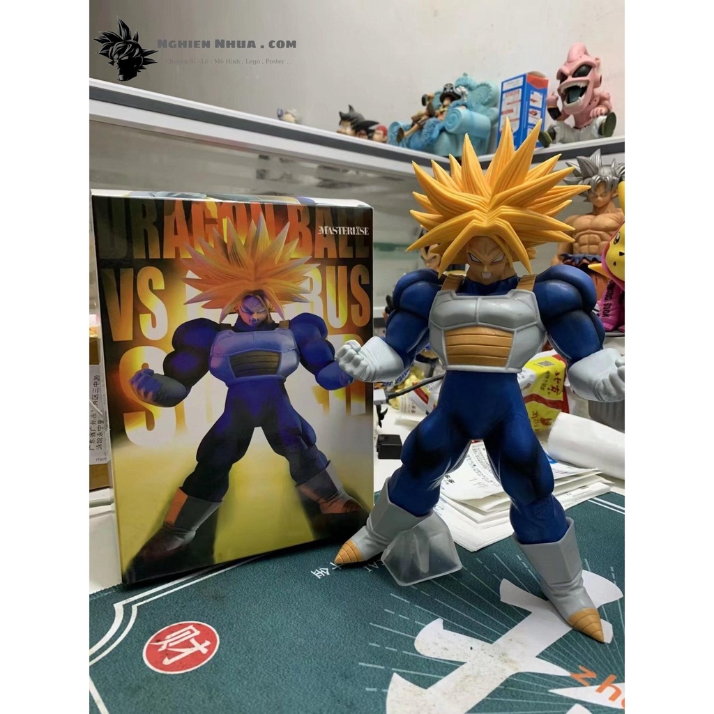Mô Hình Trunks SS3 Cao 25cm - Mô hình Dragon Ball - Có Hộp Đẹp - Nghiện Nhựa
