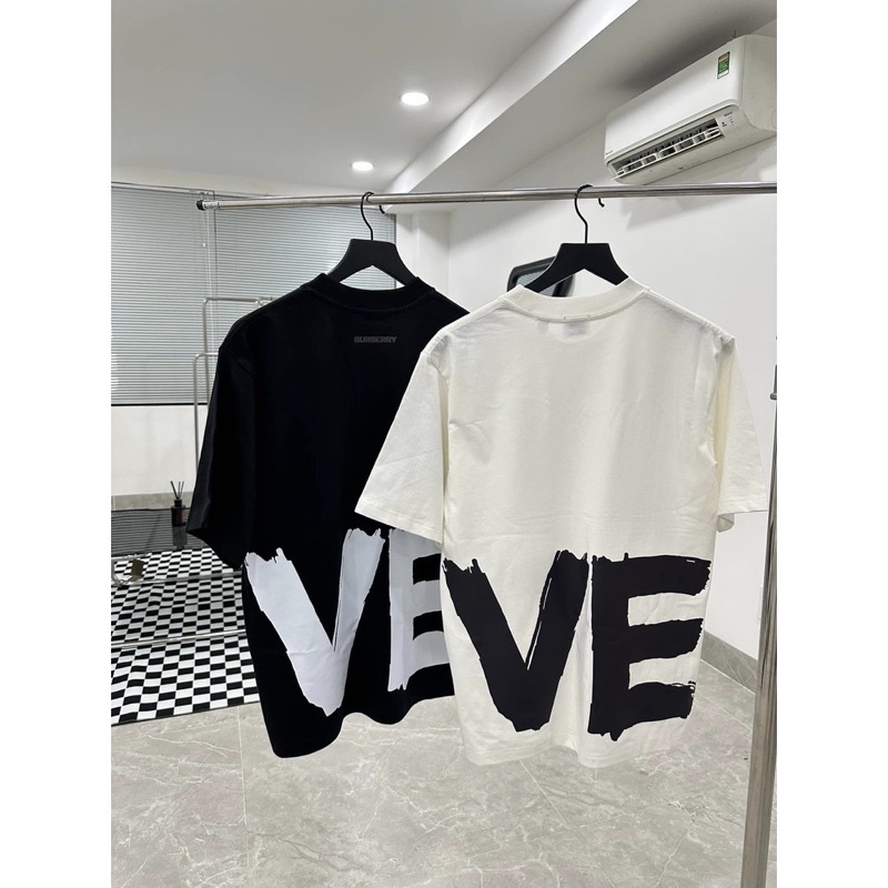 ÁoPhông Nữ LOVE Burbery. Áo Phông Nam Nữ In Chữ Love Siêu Hot.