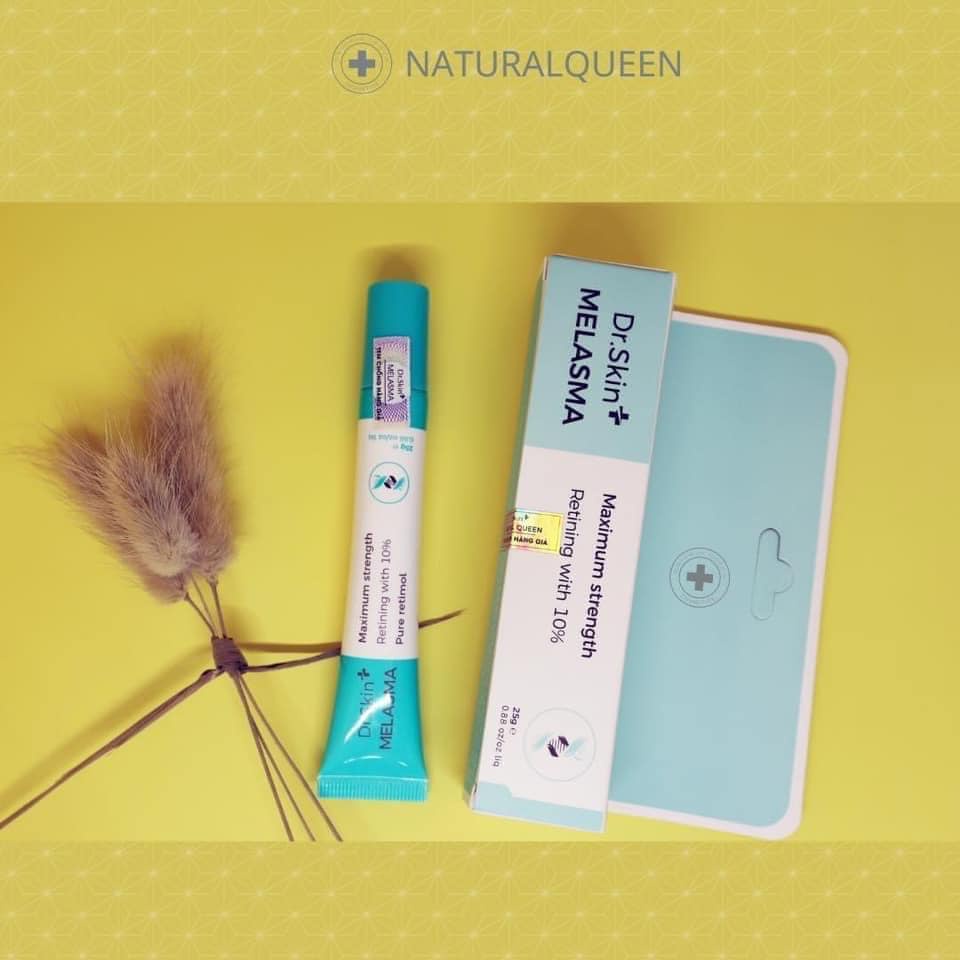 Kem Mám Dr Skin Melasma - Kem Dưỡng Trắng, Mờ Thâm Nám, Giảm Thâm Sau Mụn Natural Queen Cao Cấp