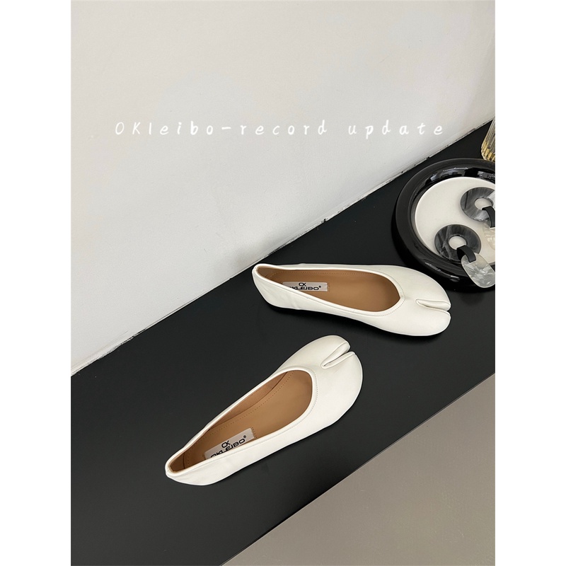 Giày Búp Bê Đế Bằng Thiết Kế Một Mũi Có Size Lớn Thời Trang Xuân Hè 2023 Phong Cách Mới Cho Nữ