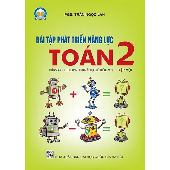 Sách - Bài Tập Phát Triển Năng Lực Toán 2 (tập 1) - Biên soạn theo chương trình GDPT mới