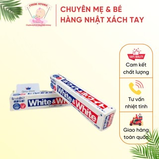 Kem đánh răng white and white lion ⚡ cao cấp ⚡ kem đánh răng trắng răng nhật 150g