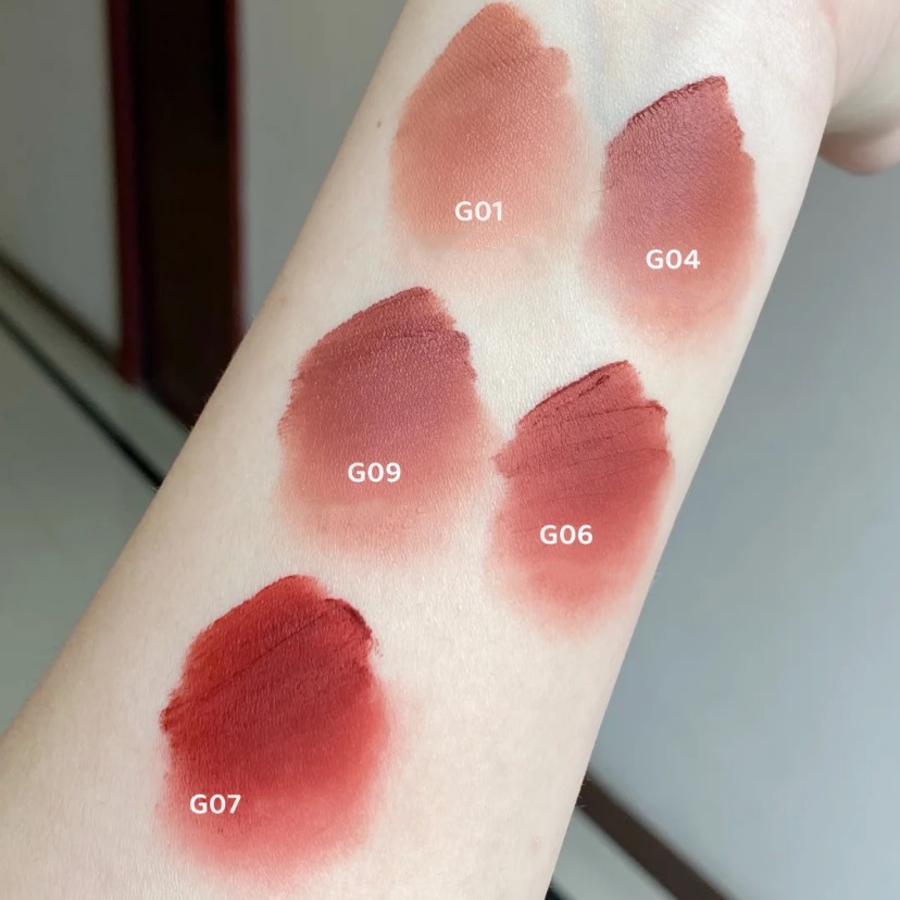 Son kem lì GOGO TALES bền màu lâu trôi Air Misty Lip Glaze GT464 GOGO143