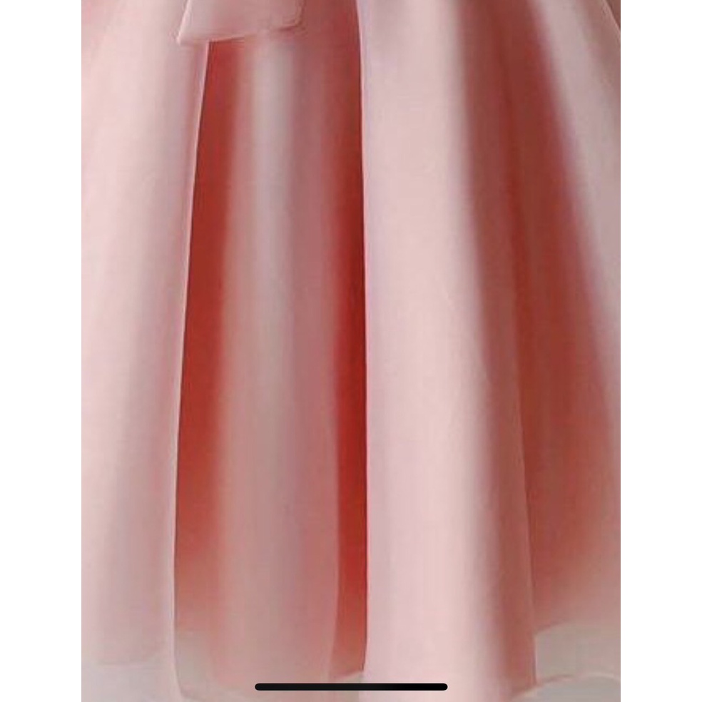 Set đầm đôi Voan Hồng/Trắng ~ có size Mẹ & bé