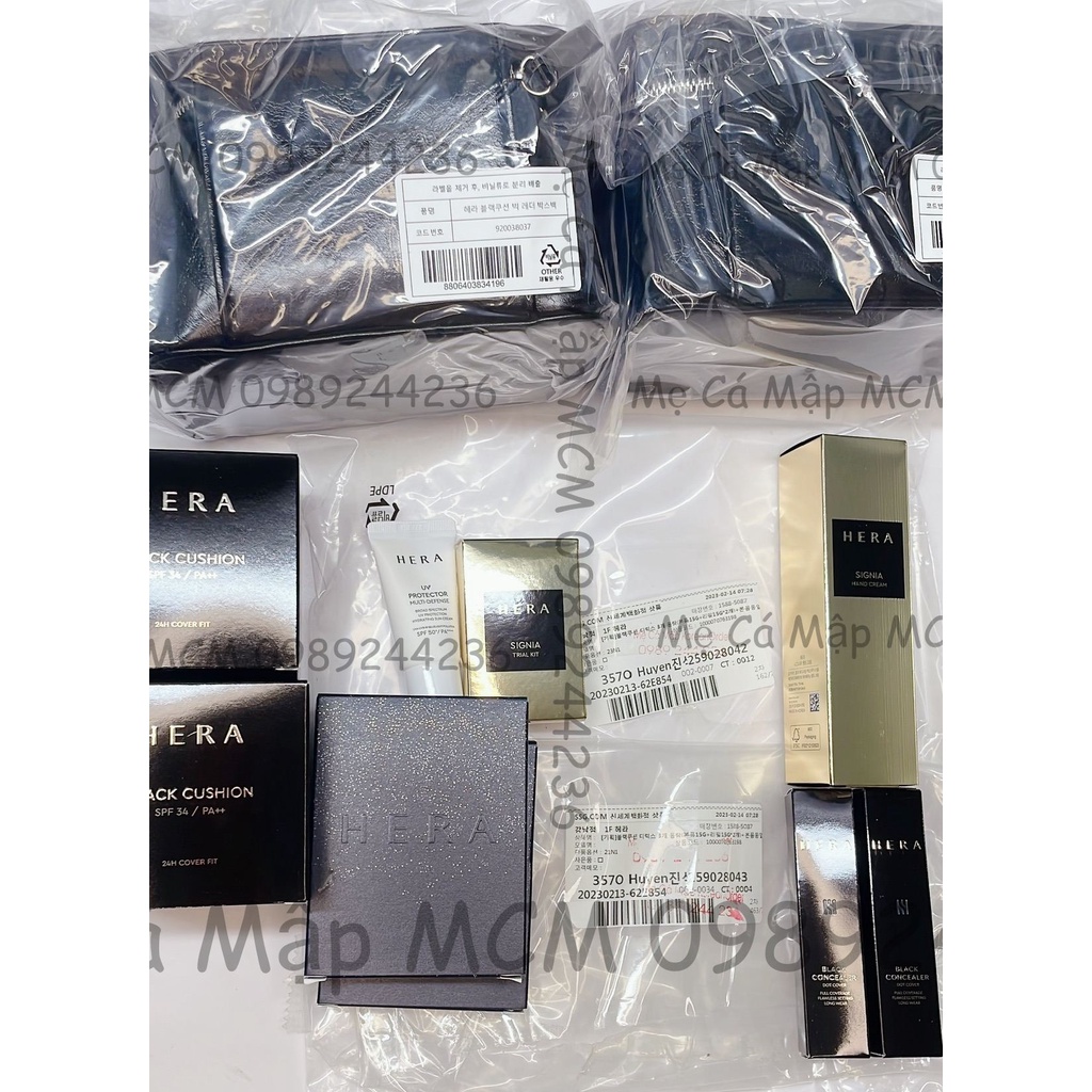Dòng dưỡng và trang điểm Hera MINI các loại