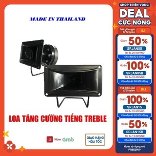 [Tặng hàn sẵn tụ và dây loa] Bộ 2 Loa Treble NHẬP KHẨU vuông cực hay - có video test