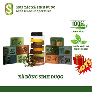 Xà bông sinh dược - htx sinh dược ,xà phòng thảo dược bánh 100g - sd08