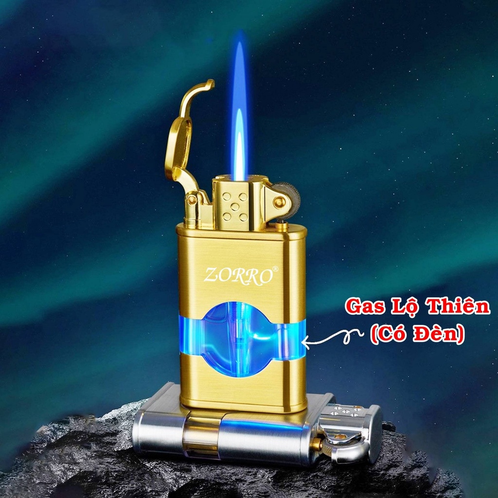 QUÀ TẶNG MENZ - Hột-𝙌𝙪𝙚̣𝙩-𝘽𝙖̣̂𝙩-𝙇𝙪̛̉𝙖 khè ZORRO gaz lộ thiên Z886 có đèn - FREESHIP