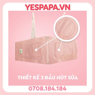 Áo vắt sữa rảnh tay BEBÉ - MÀU ĐEN