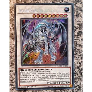 Bài Yugioh OCG - Azure Eyes Silver Dragon (Ultra Rare/ Secret Rare)