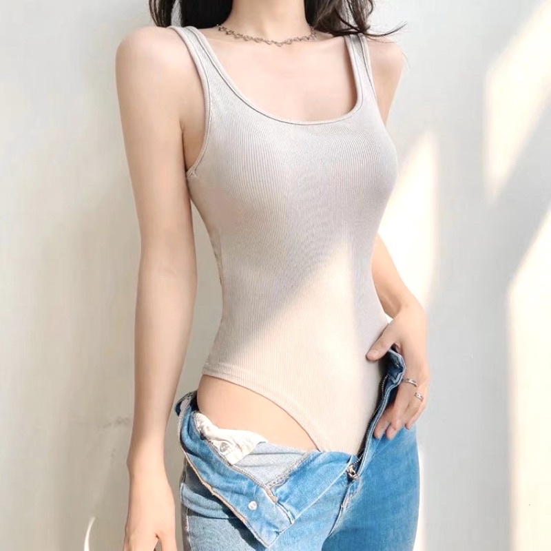 Bodysuit ba lỗ sát nách nữ | BigBuy360 - bigbuy360.vn