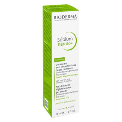 Bioderma Kem Dưỡng Giảm Mụn & Thâm Mụn Sebium Kerato+ 30ml