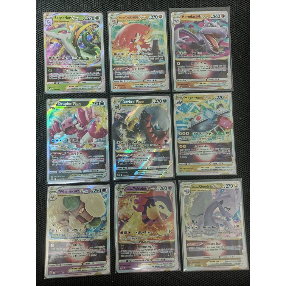 1 Thẻ Pokemon Vstar Tiếng Anh ngẫu nhiên