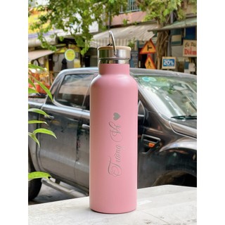  Bình giữ nhiệt Elemental Classic 750ml  màu hồng, giữ nhiệt vượt trội, inox 304, đạt FDA