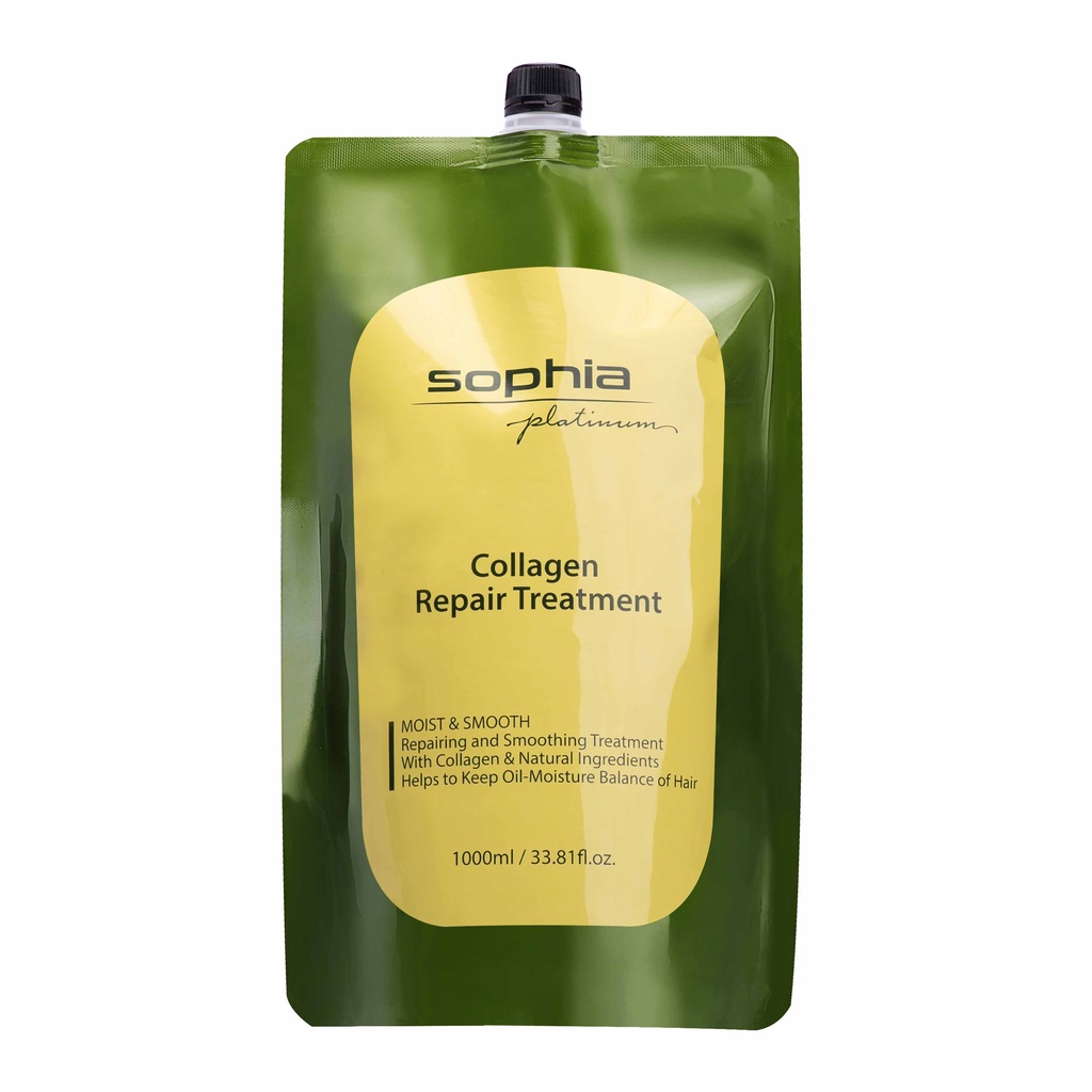 KEM HẤP DẦU PHỤC HỒI TÓC COLLAGEN SOPHIA HÀN QUỐC (Sophia Platinum Collagen Repair Treatment)